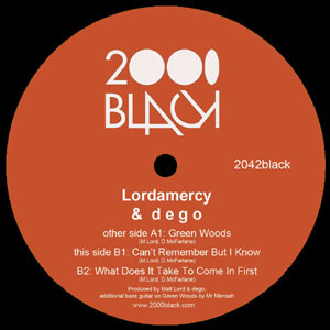 Lordamercy & Dego - Green Woods : 12inch