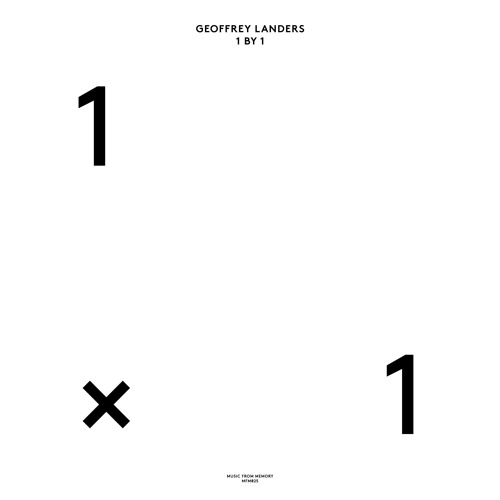 Geoffrey Landers - 1 BY 1 : 2LP