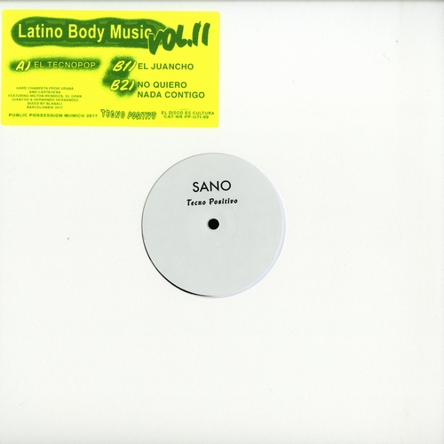 Sano - Latino Body Music Vol.02 : 12inch