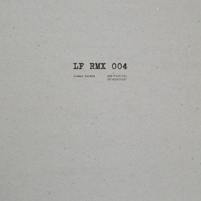 Aleksi Perala - Lf Rmx 004 (Len Faki Remixs) : 12inch