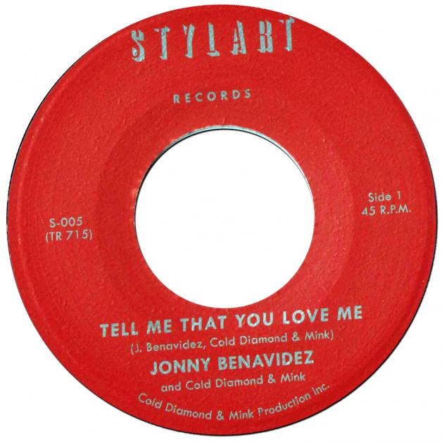 Jonny Benavidez & Cold Diamond & Mink - Tell Me That You Love Me : 7inch