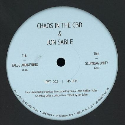 Chaos In The Cbd / Jon Sable - False Awakening / Scumbag Unity