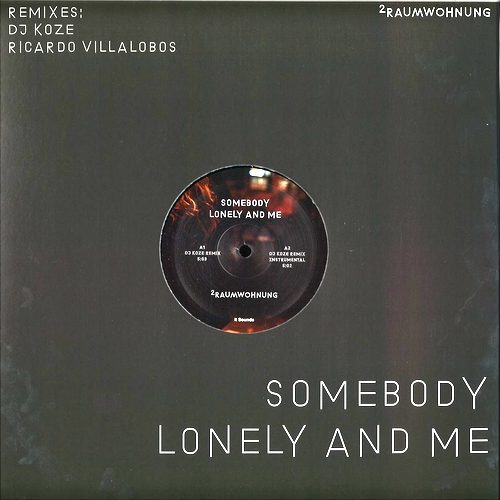 2raumwohnung - Somebody Lonely And Me (Koze / Villalobos Remix) : 12inch