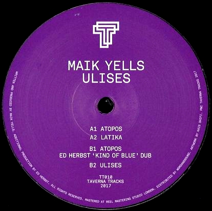 Maik Yells - ULISES : 12inch