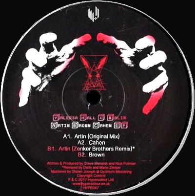 Yaleesa Hall X Malin - Artin Brown Cahen EpP (Zenker Brothers Remix) : 12inch
