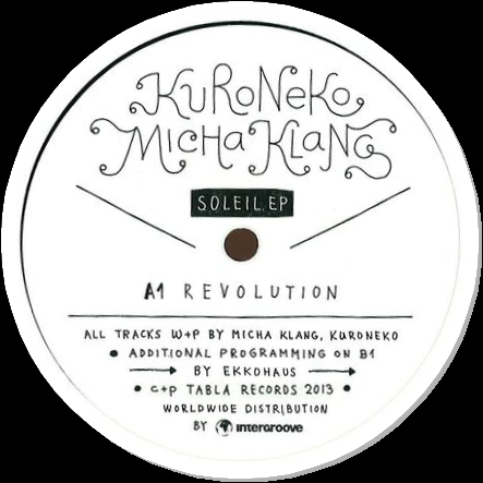 Micha Klang + Kuroneko - Soleil EP : 12inch