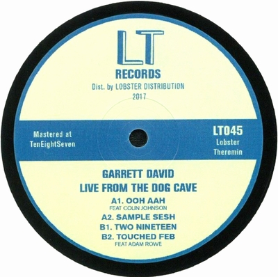 Garrett David - Live From The Dog Cave : 12inch