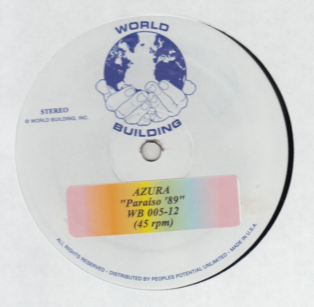 Azura - Para&#237;so &#039;89 : 12inch