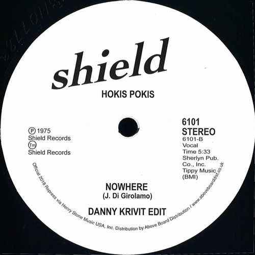 Hokis Pokis - NOWHERE (DANNY KRIVIT EDIT) : 12inch