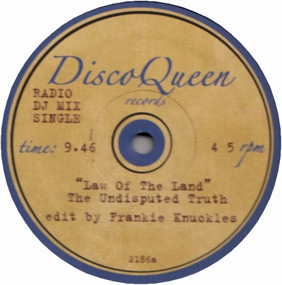 Frankie Knuckles Edits - Disco Queen #2186 : 12inch