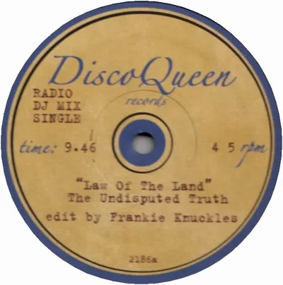 Frankie Knuckles Edits - Disco Queen #2186 : 12inch