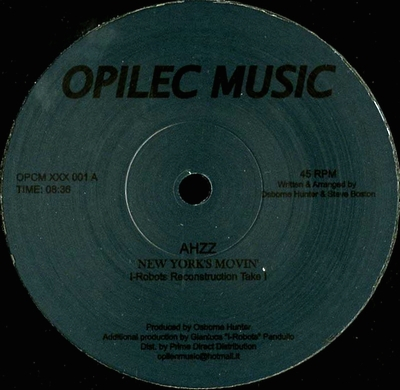 Ahzz - New Yorks Movin'