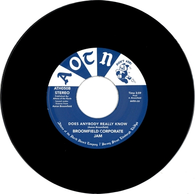 Aaron Broomfield / Broomfield Corporate Jam - I&#039;m Gonna Miss Ya / Does Anybody Really Know : 7inch