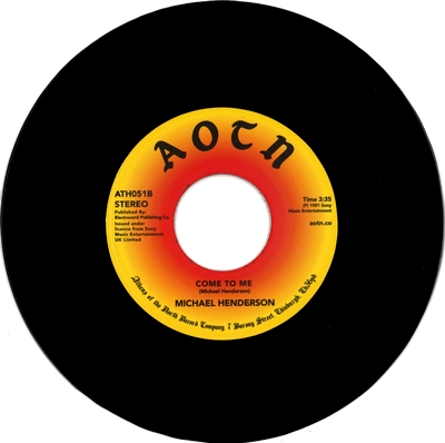Michael Henderson - Let Love Enter / Come To Me : 7inch