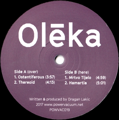 Ole&#772;ka - Ostentiferous : 12inch