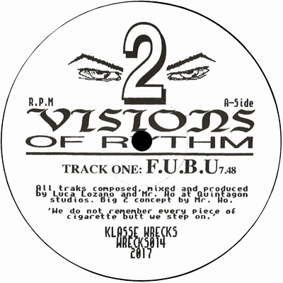Luca Lozano, Mr. Ho - Visions Of Rhythm 2 : 12inch