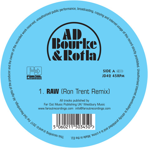 AD BOURKE & RAIDERS OF THE LOST ARP (ROTLA) - Raw : 12inch