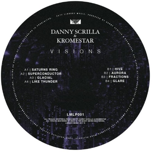 DANNY SCRILLA & KROMESTAR - Visions : 12inch×2