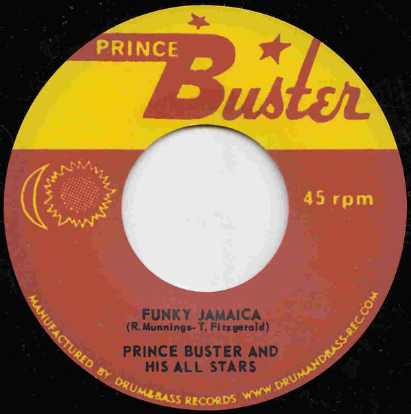 Prince Buster And His All Stars - Funky Jamaica : 7inch