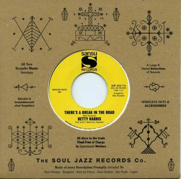 Betty Harris - There's A Break In The Road : 7inch