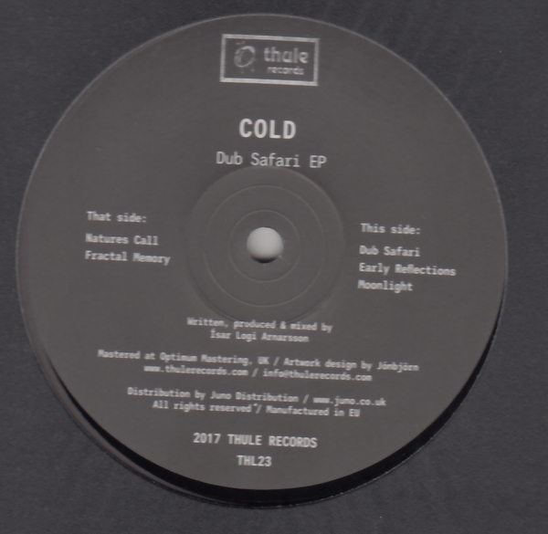 Cold - Dub Safari : 12inch