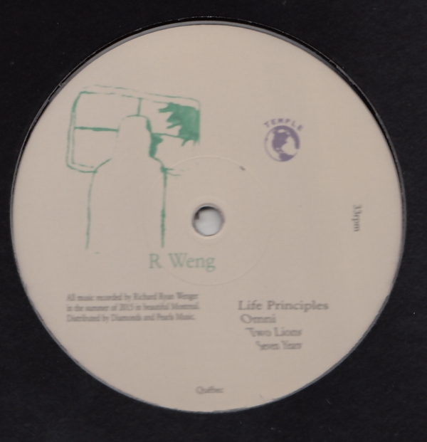 R Wong - Life Principles : 12inch