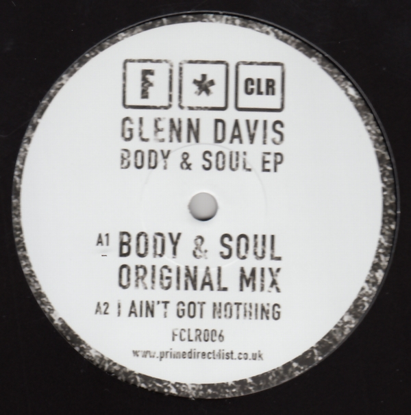 Glenn Davis - Body & Soul EP