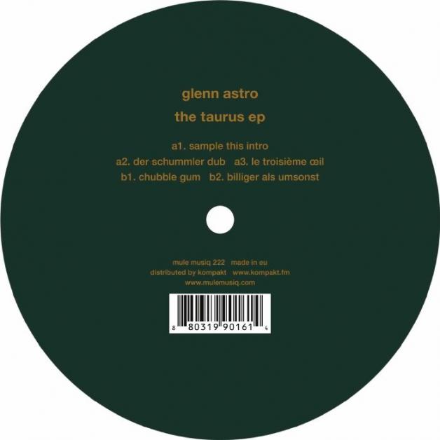 Glenn Astro - The Taurus EP : 12inch