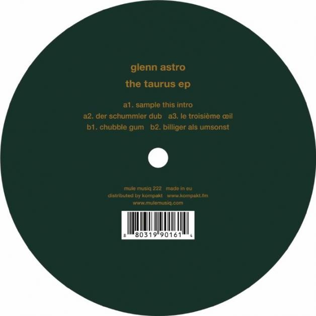 Glenn Astro - The Taurus EP : 12inch