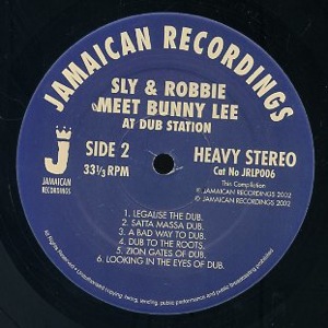 Sly & Robbie Meet Bunny Lee - At Dub Station : 10inch