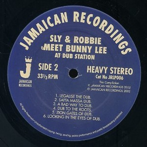 Sly & Robbie Meet Bunny Lee - At Dub Station