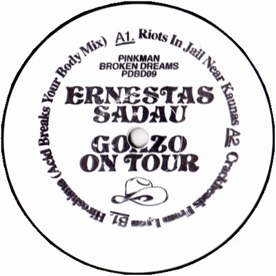 Ernestas Sadau - Gonzo On Tour : 12inch