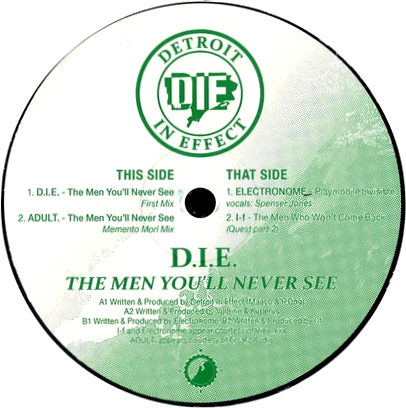 Various Artists - The Men You'll Never See EP : 12inch