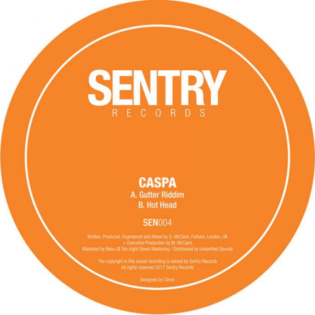 Caspa - Gutter Riddim / Hot Head : 12inch