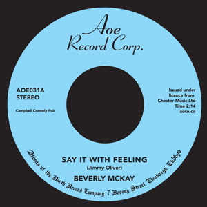 Beverly Mckay - Say It with Feeling : 7inch