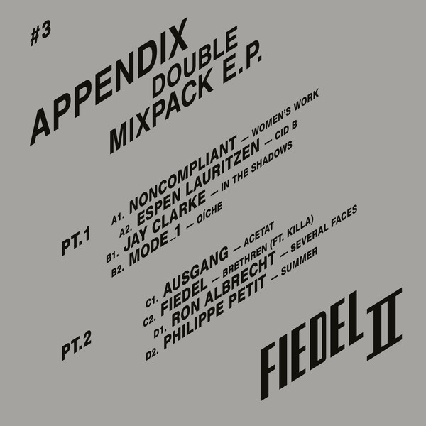 Various - Appendix &#8211; Double Mixpack EP : 2x12inch