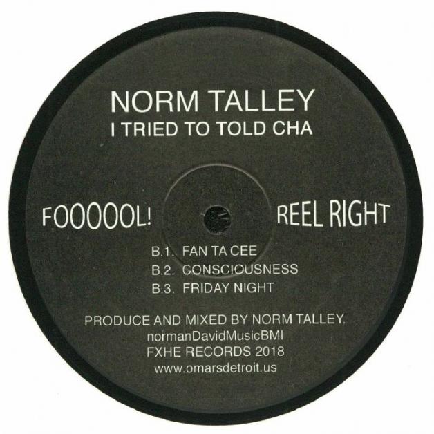 Norm Talley - I Tried To Told Cha : 12inch