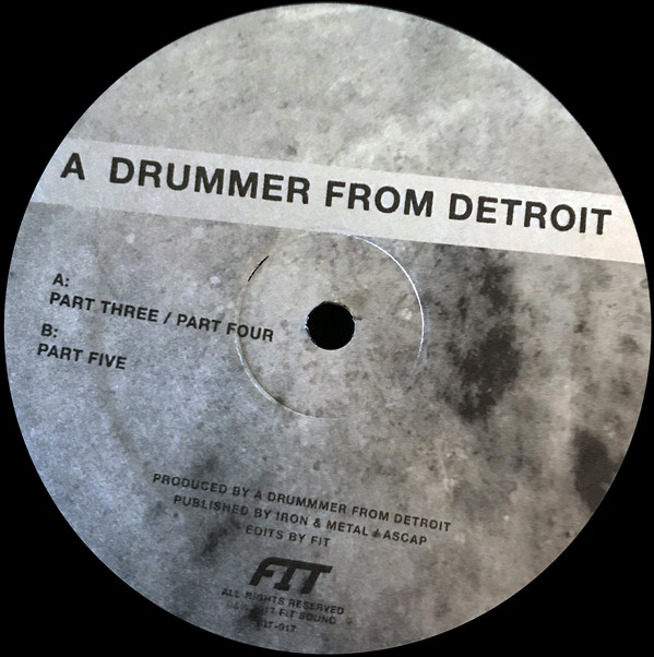 A Drummer From Detroit - Drums #2 : 12inch