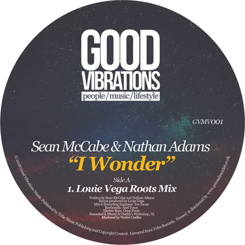 Sean Mccabe & Nathan Adams - I Wonder : 12inch