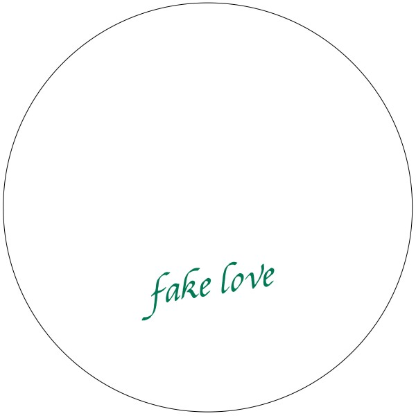 Fake Love - Fake Love, Vol. 3 : 12inch