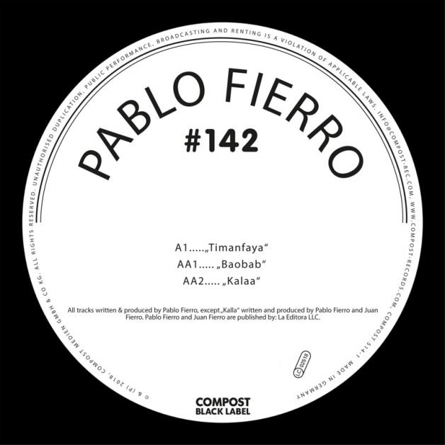 Pablo Fierro - Timanfaya EP : 12inch