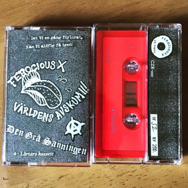 Ferocious X - Den Gra Sanningen : CASSETTE