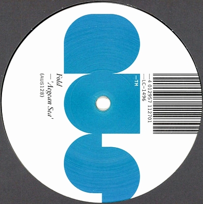 Fold - Aegean Sea (incl. MALL GRAB Remix) : 12inch