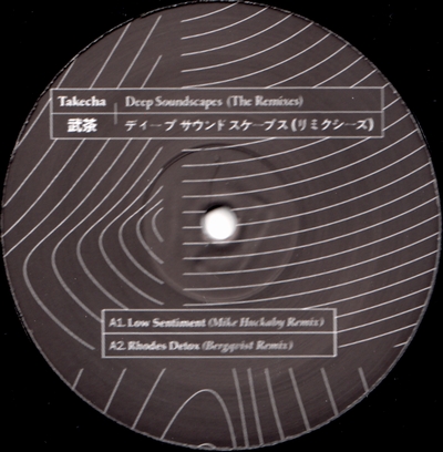 Takecha - Deep Soundscapes (The Remixes) (incl. Mike Huckaby, Bergqvist, Dj Sports, Raam, and lns remixes) : 12inch