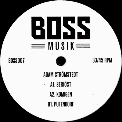 Adam Str&#214;mstedt - Seriost / Kom igen : 12inch