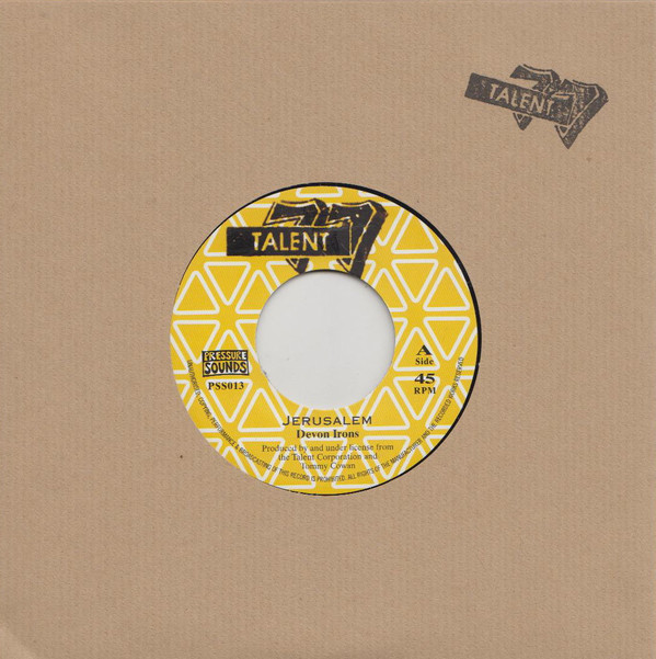 Devon Irons / The Talent Crew - Jerusalem / Version : 7inch