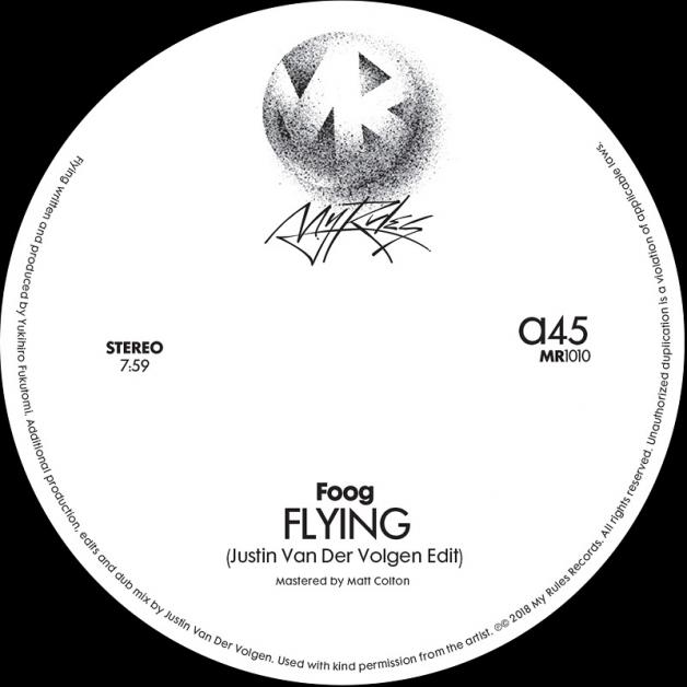 Foog - Flying（Justin Van Der Volgen Edit） : 12inch