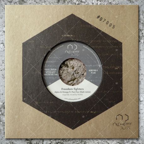 ALPHA & OMEGA feat. PAUL FOX - Freedom Fighters“(Ojah remix) / Duplate : 7inch