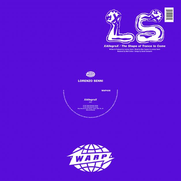 Lorenzo Senni - XAllegroX / The Shape of Trance to Come : 12inch