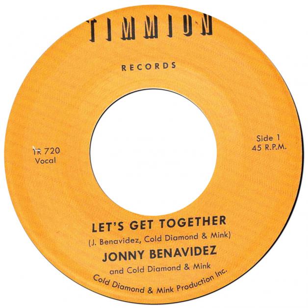 Jonny Benavidez & Cold Diamond & Mink - Let's Get Together : 7inch